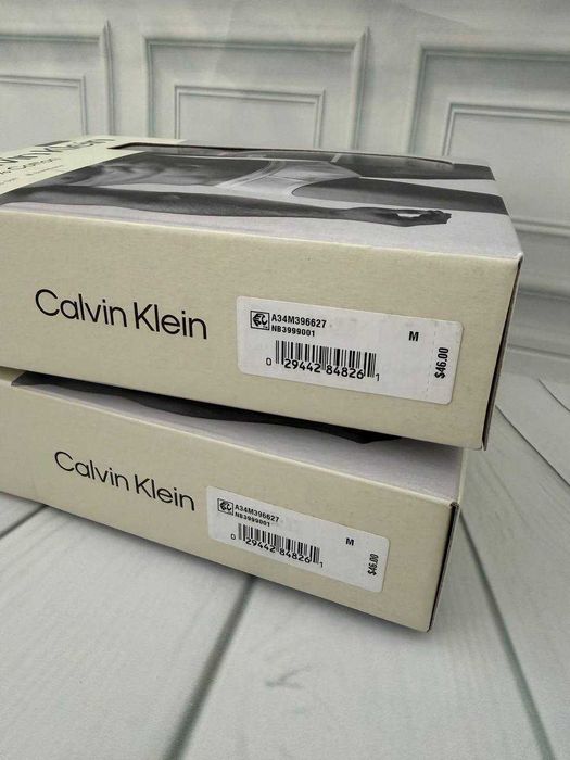 Набір чоловічи труси сліпи Calvin Klein чорні розмір M