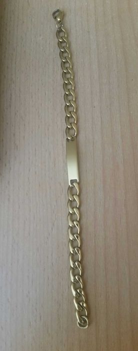 Bransoleta kolor złoty