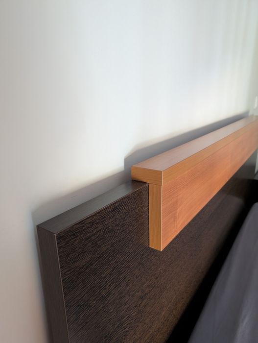 Cama de casal para colchão 150x195 + estrado