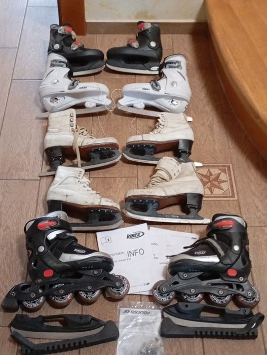 Ковзани ролики санки можна одним лотом