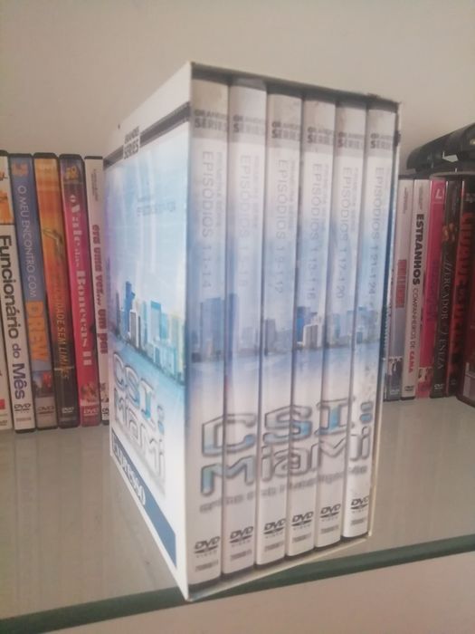 DVDs CSI Miami .