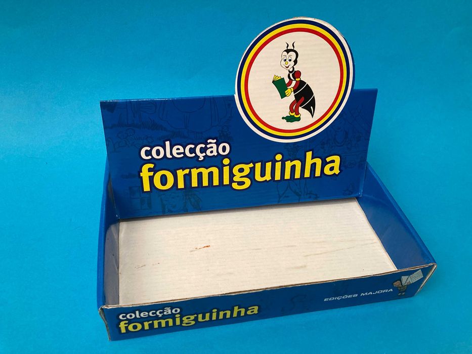 Caixa Vazia da Colecção Livros da Formiguinha da Majora