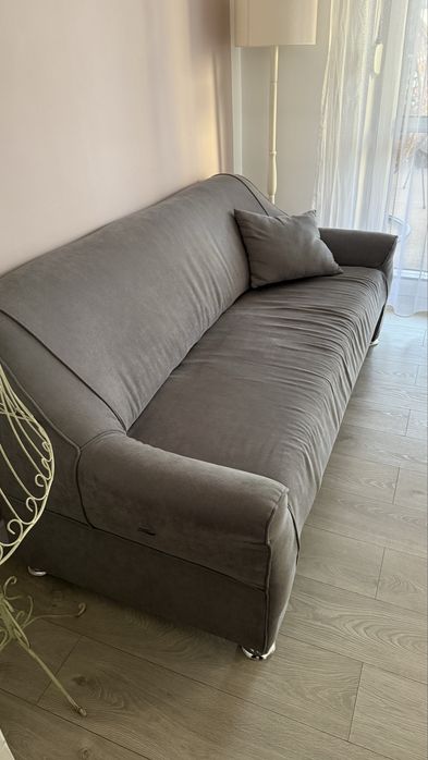 Szara kanpa sofa 4 osobowa biłgoraj szara kanap