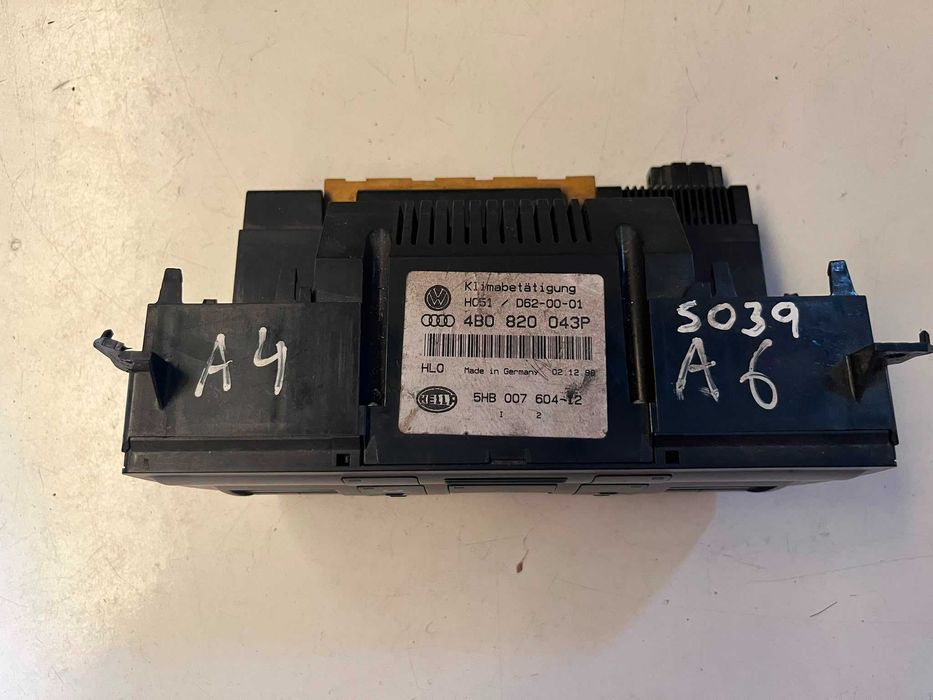 Audi A6 - Comando Sofagem Climatronic - S039
