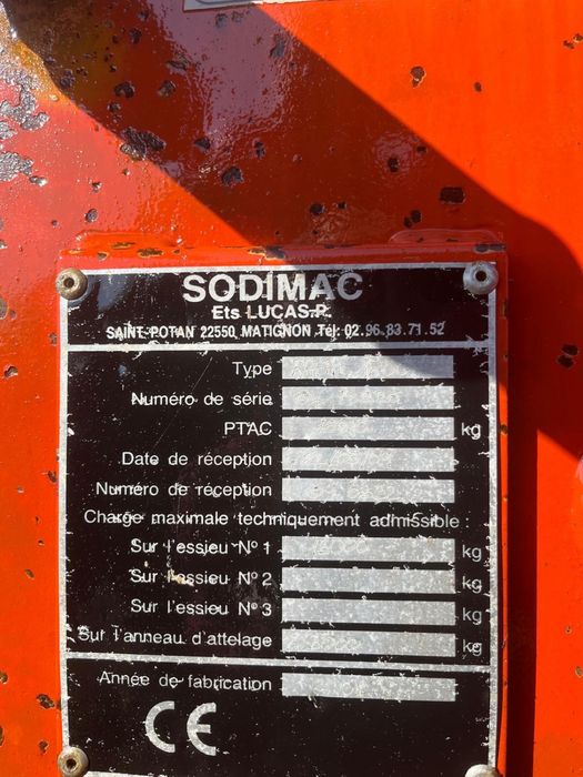 Rozrzutnik obornika Miro Heywang, sodimac