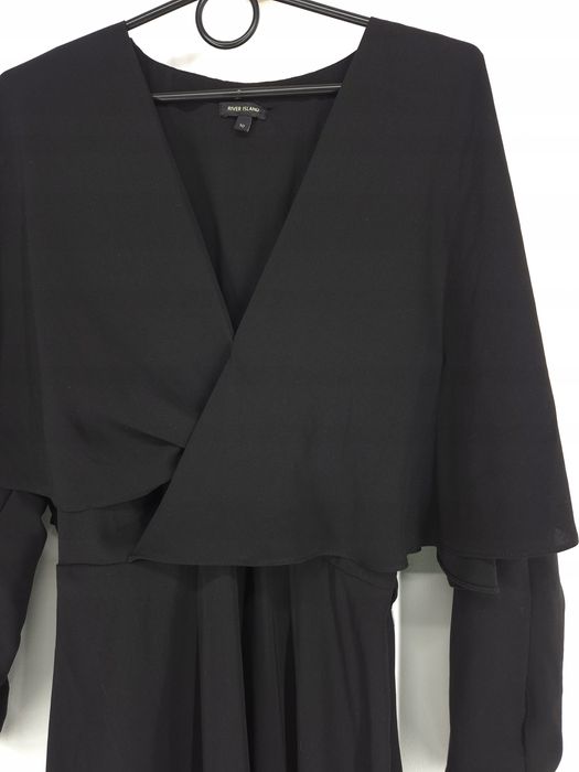 Sukienka rozkloszowana zwiewna River Island 36 S elegancka