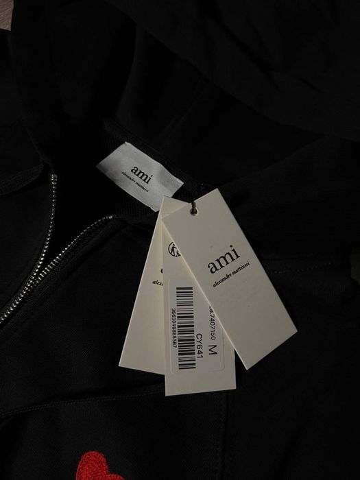 Зіпка амі | зіп худі AMI | кофта амі | чоловічі та жіночі кофти Амі