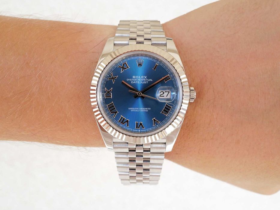 Rolex Datejust 41 mm Blue Roman Dial Jubilee (2023)