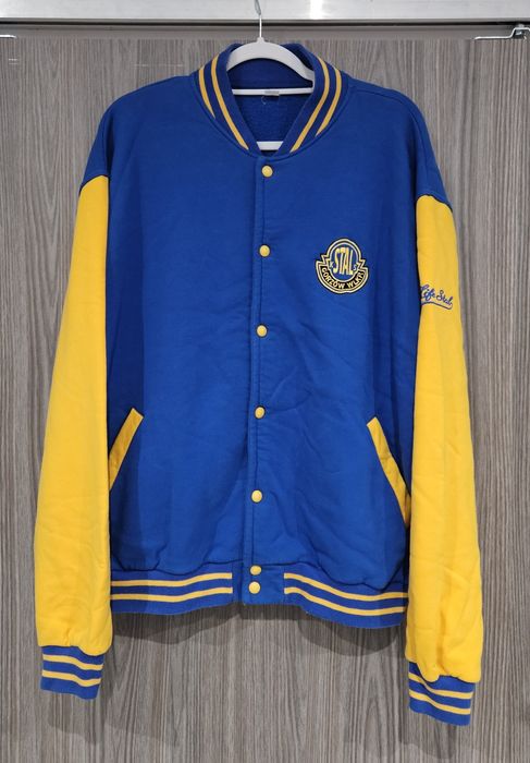 Bluza rozpinana KS Stal Gorzów żółto-niebieska żużel