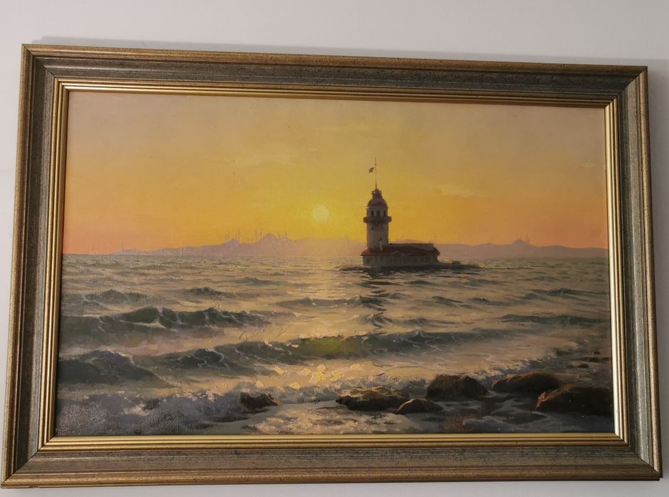 Obraz olejny Cieśnina Bosfor