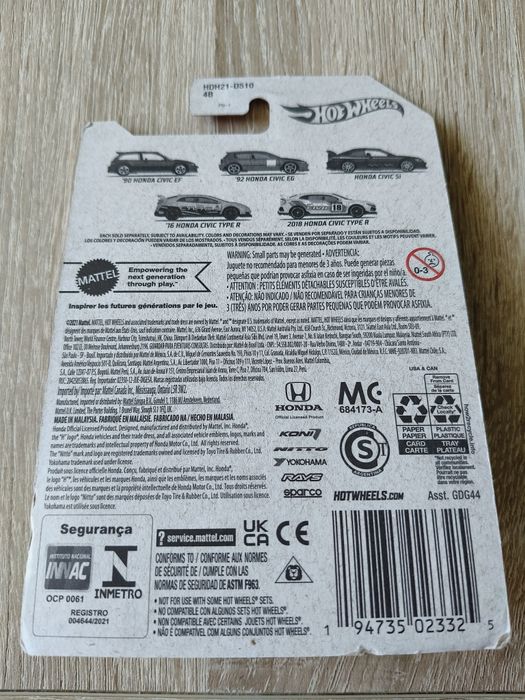 Hot Wheels Honda Civic Si Honda Mania 2022