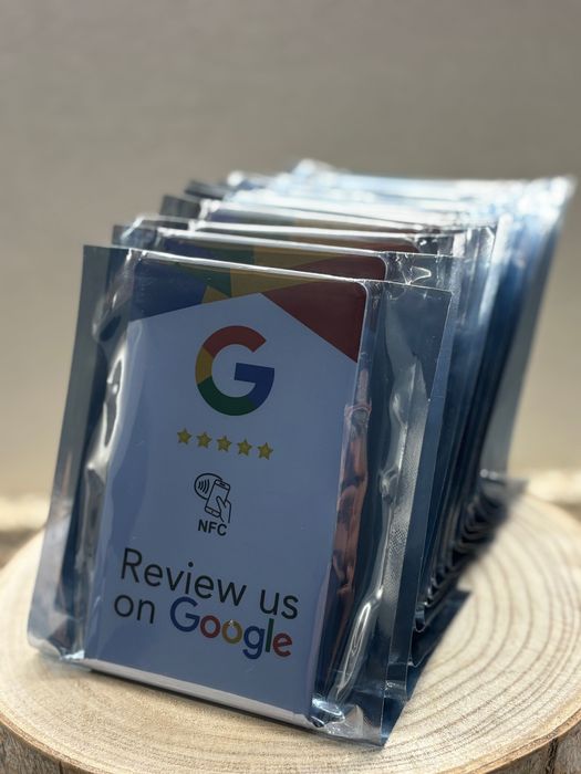 PLACAS DE AVALIAÇÃO DO GOOGLE
