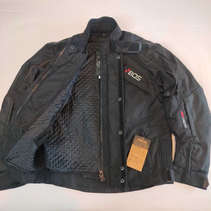 Casaco touring curto 3 camadas mota scooter novo