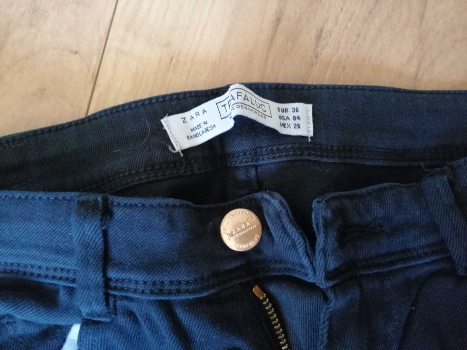 Spodnie damskie 34-36 zestaw długie krótkie