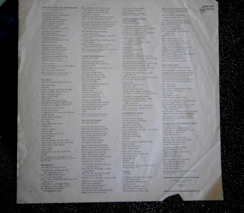 Peter Allen Bi Coastal Vinil LP