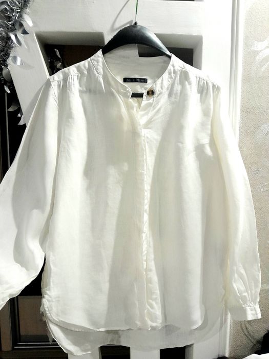 Сорочка біла оверсайз Tommy H.,сорочка жіноча бренд