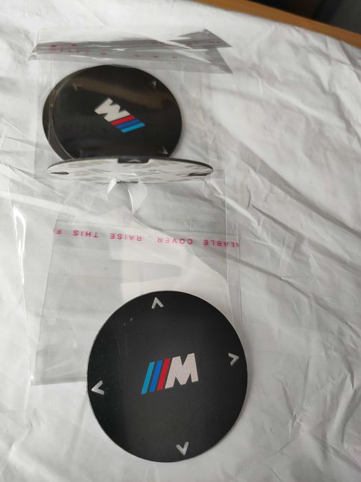 Capa autocolante ///M botão IDrive ou para manete cx. automática BMW