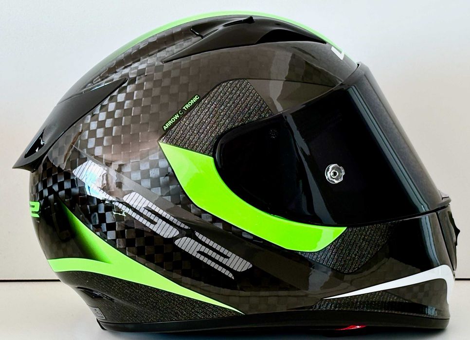 Capacete NOVO Carbono Total LS2 Arrow Racing (50% DESCONTO) Tam XL-XXL