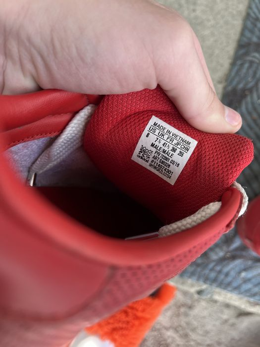 Adidas superstar red оригинал