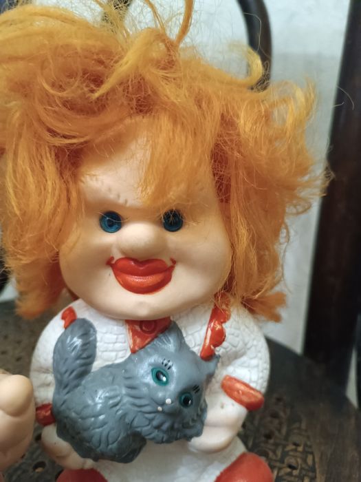 Игрушки резиновые времён СССР.
