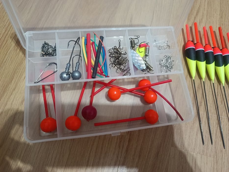 Conjunto de Pesca em água doce