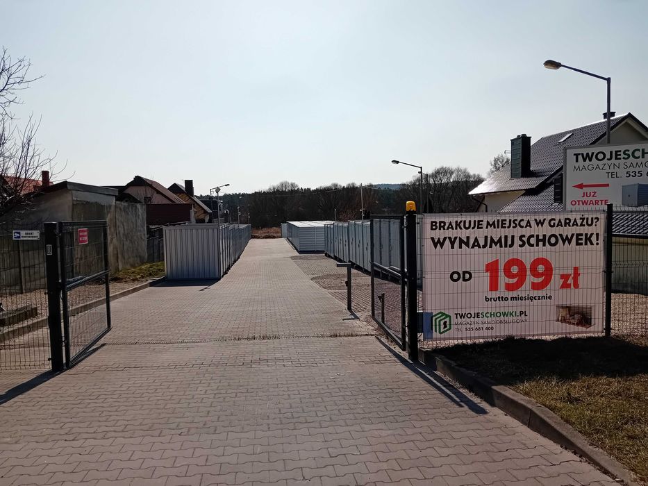 Magazyny samoobsługowe, self storage, schowki na wynajem Kielce
