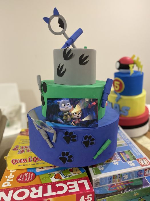 Bolo de aniversario Papel EVA