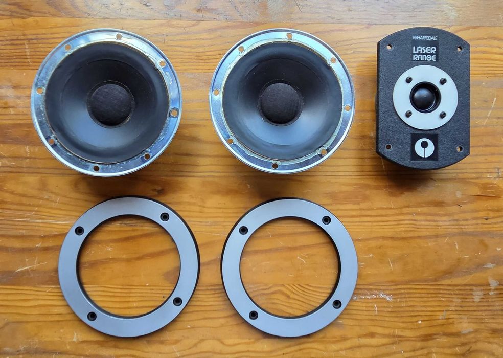 Altifalantes Wharfedale vintage anos 80