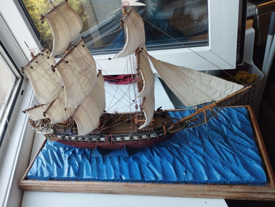 Парусник ручная работа