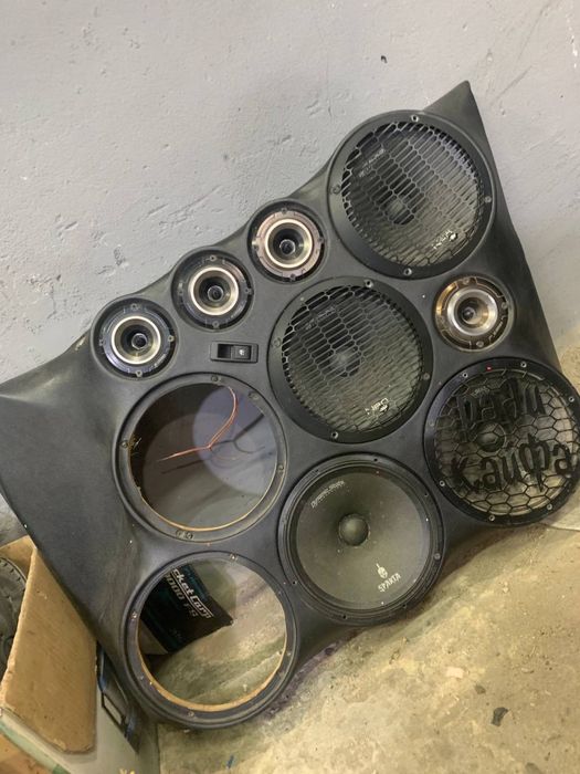 Динамики автозвук DST sparta, Nm202, kicx neo-37, карты дверей