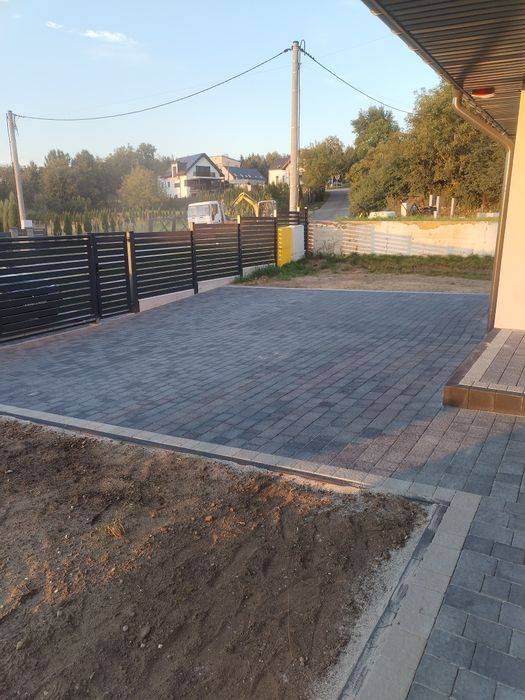 Brukarstwo, układanie kostki brukowej, prace ziemne , koparka 3.5 t