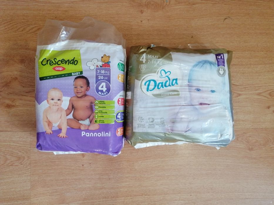 Детские памперсы памперси подгузники пiдгузки Crescendo #4 Dada 4 Maxi