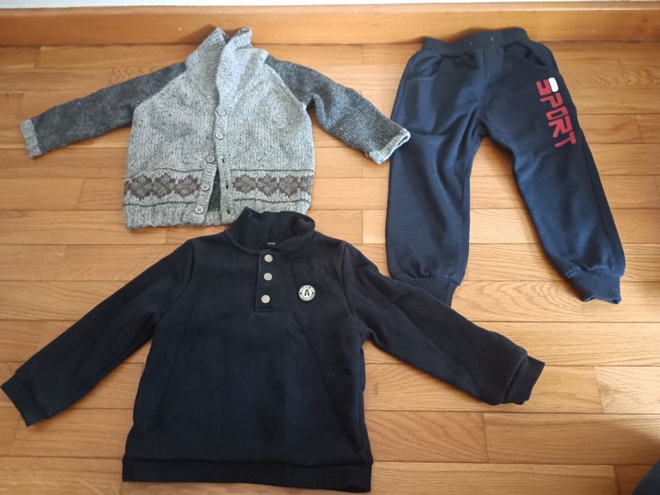 Lote de roupa 13 peças menino 24-36 meses de inverno