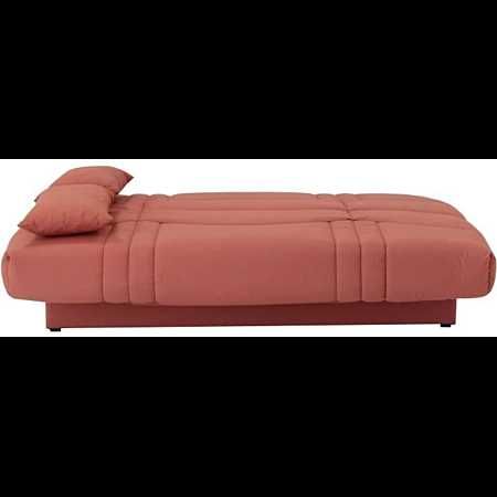 Sofá cama de 3 lugares clic clac castanho