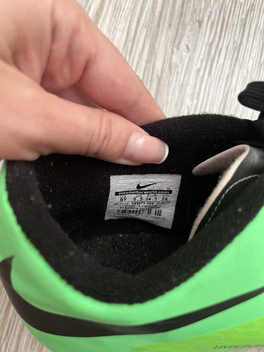 Бутси дитячі Nike Hypervenom 38розмір 24,5см сороконіжки копи копочки