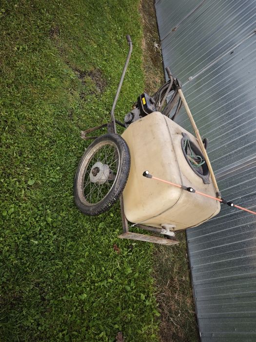 Opryskiwacz taczkowy spalinowy pilmet 100l