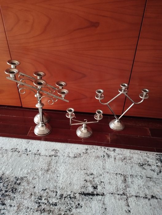 Vendo castiçais antigos