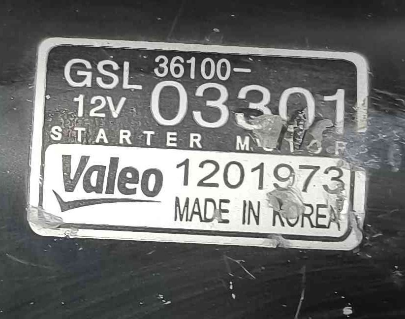 Motor de Arranque HYUNDAI i20 I (PB, PBT) ano 2009