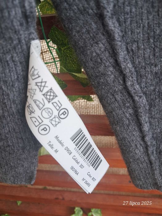 Sweter Massimo Dutti dla chłopca wełna