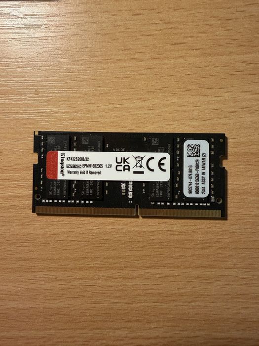 Оперативна памʼять Kingston Fury 32GB DDR4, 3200 MHz