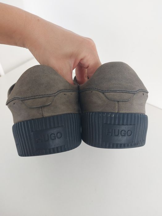 Buty męskie skórzane Hugo Boss w rozmiarze 43