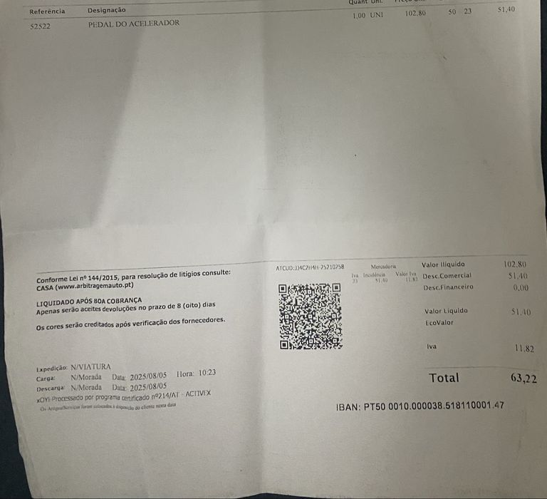 Pedal Acelerador Audi a3 8l