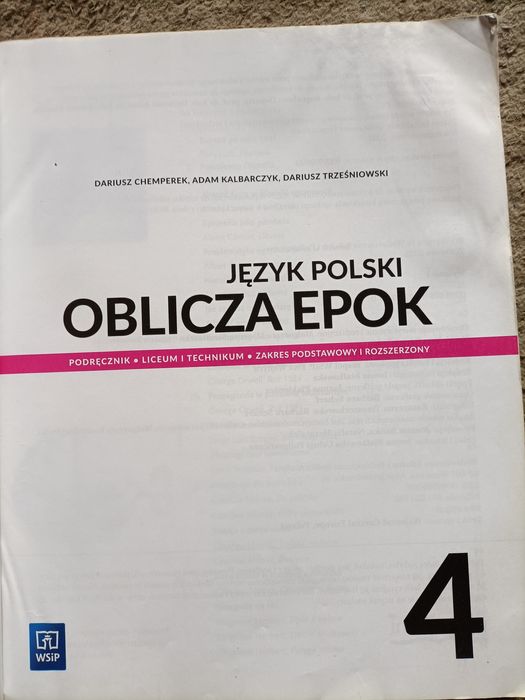 podręcznik do języka polskiego 4