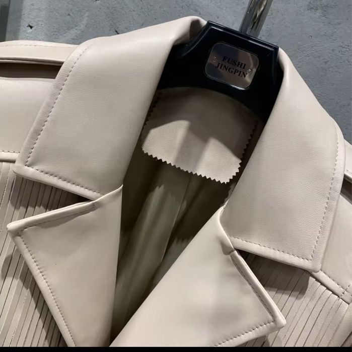 Kontantto kurtka skora naturalna bez fredzle xs-3xl