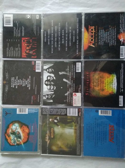 W.A.S.P./Motley Crue/Scorpions/сд.