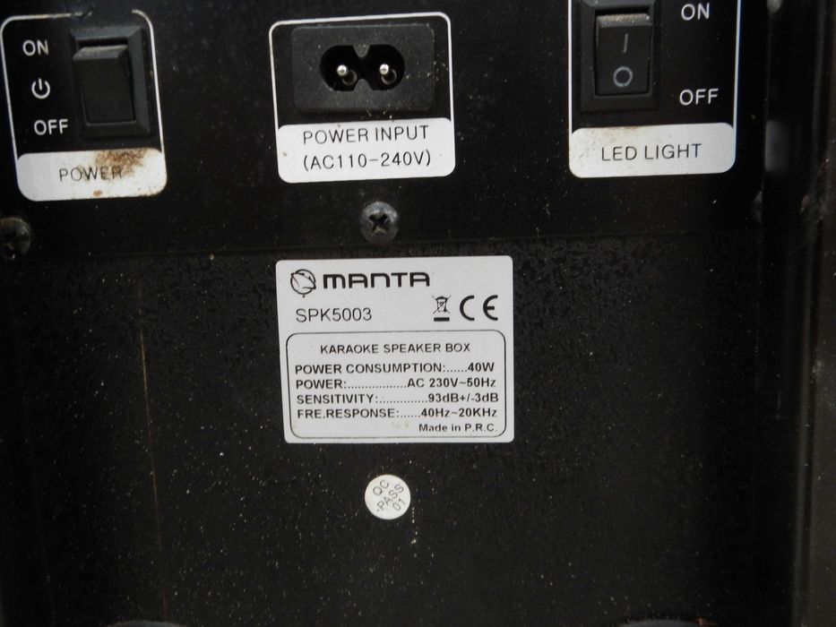 Głośnik przenośny Manta SPK5003