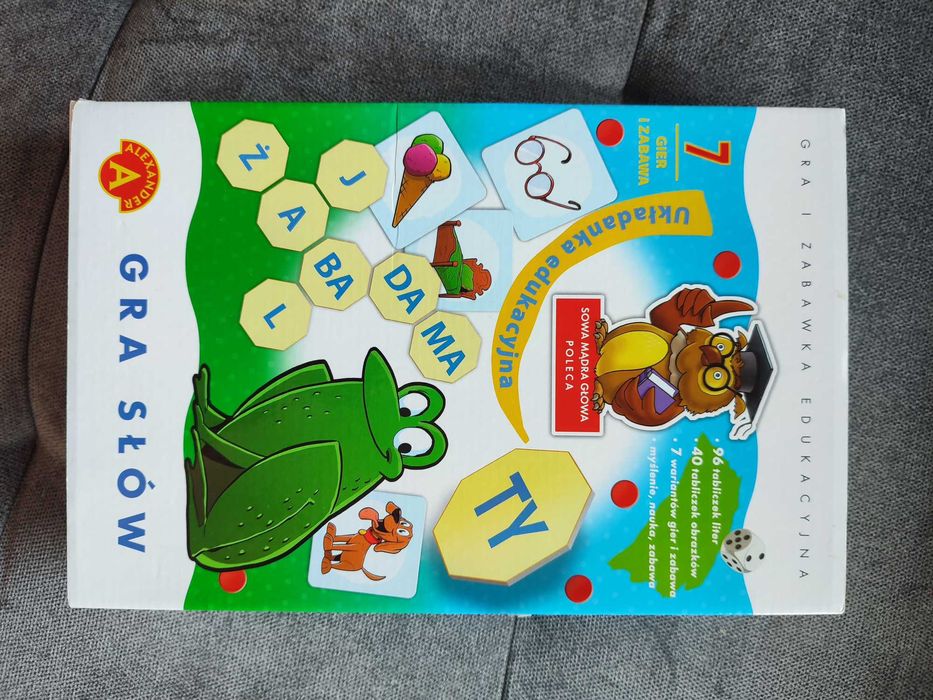 Gra edukacyjna Gra Słów Sowa Mądra Głowa