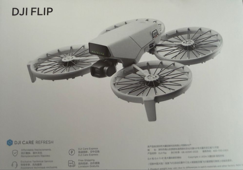 Dji Flip dron z baterią bez kontrolera Nowy