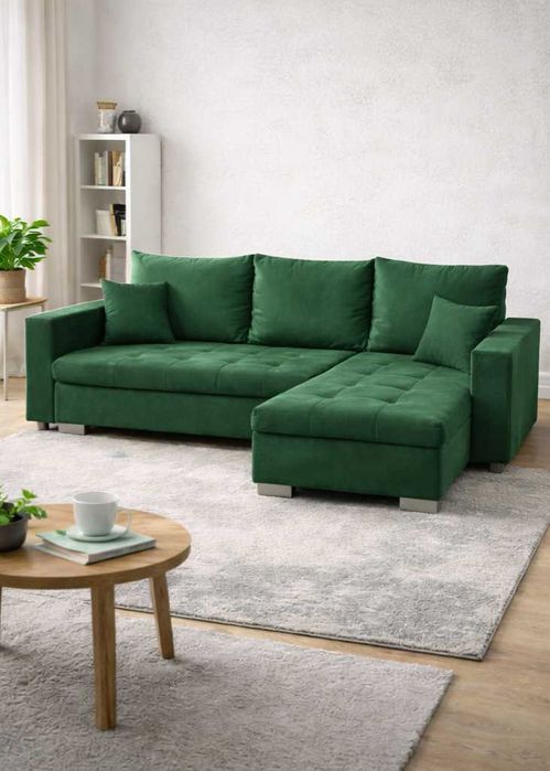 Narożnik BRUNO | Funkcja spania | od producenta