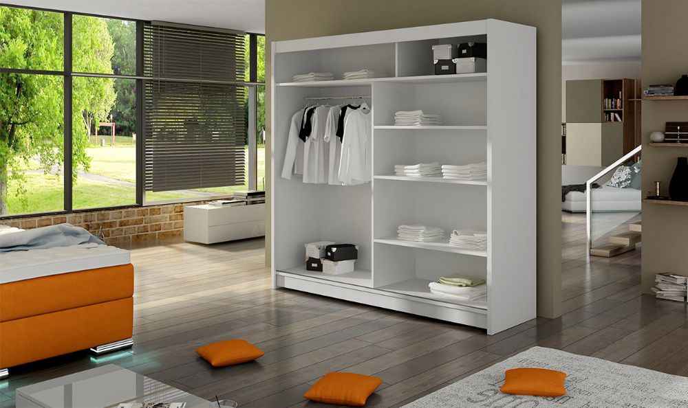 Szafa Przesuwna Garderoba KLEO 3 180cm LED 10 dni